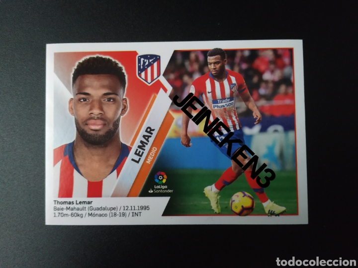 Cromos de f&uacute;tbol: Este 2019/20 11 Lemar At.Madrid - Foto 1