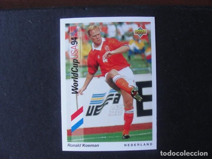 Cromos de f&uacute;tbol: TRADING CARD USA 94 UPPER DECK - 79 KOEMAN - SIN USAR, IMPECABLE - Foto 1