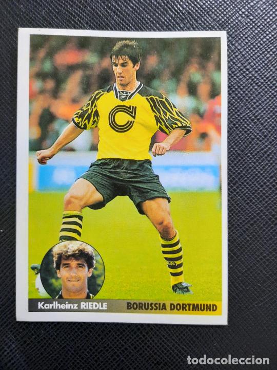 Cromos de Futebol: RIEDLE DORMUND PANINI LOS MEJORES EQUIPOS DE EUROPA CROMO FUTBOL LIGA 96 97 SIN PEGAR 102 E