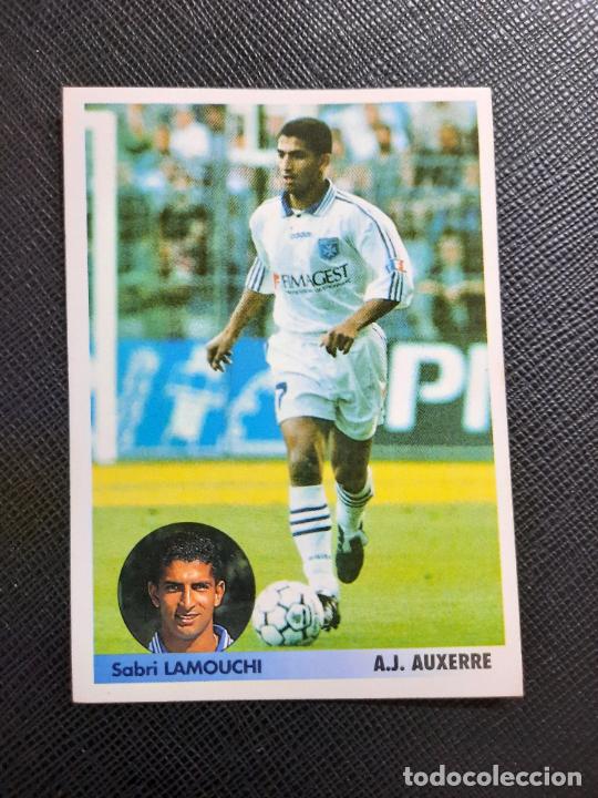 Cromos de Futebol: LAMOUCHI AUXERRE PANINI LOS MEJORES EQUIPOS DE EUROPA CROMO FUTBOL LIGA 96 97 SIN PEGAR 34