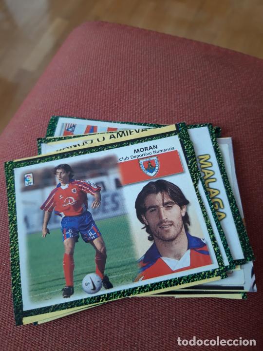 Cromos de f&uacute;tbol: Moran numancia 00 2000 1999 este recortado - Foto 1