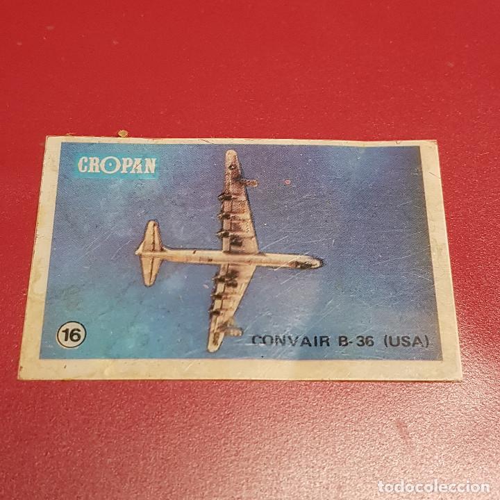 Cromos de F&uacute;tbol: CROPAN - AVIONES - CONVAIR B-36 USA 16