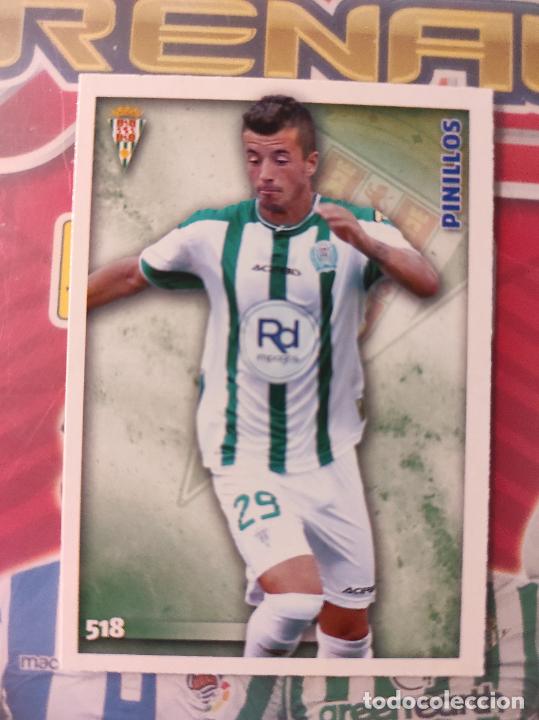 Cromos de Futebol: 518 PINILLOS CORDOBA MUNDICROMO FICHAS QUIZ LIGA 2014 2015 14 15