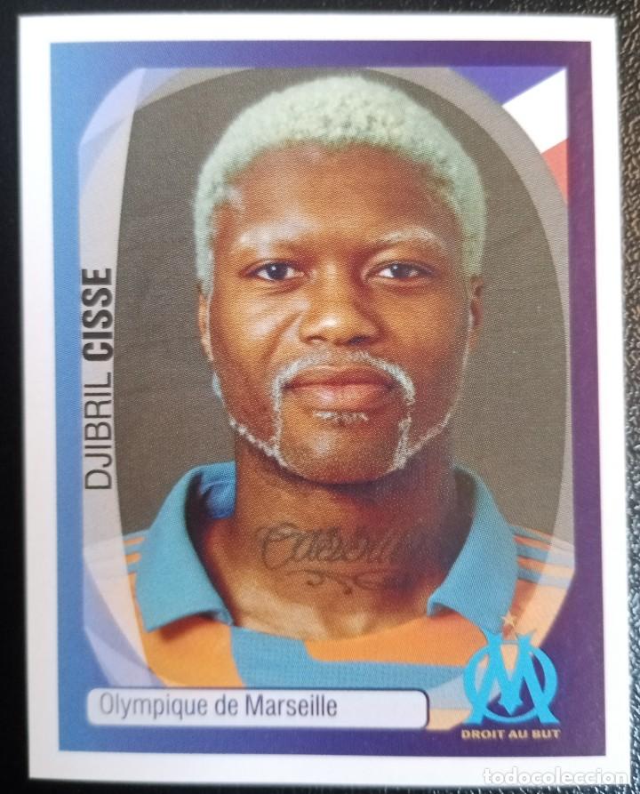 Cromos de f&uacute;tbol: Figurina Champions League 2008 Cromo Panini 2007-08 Djbril Cisse Olimpique Marseille n 261