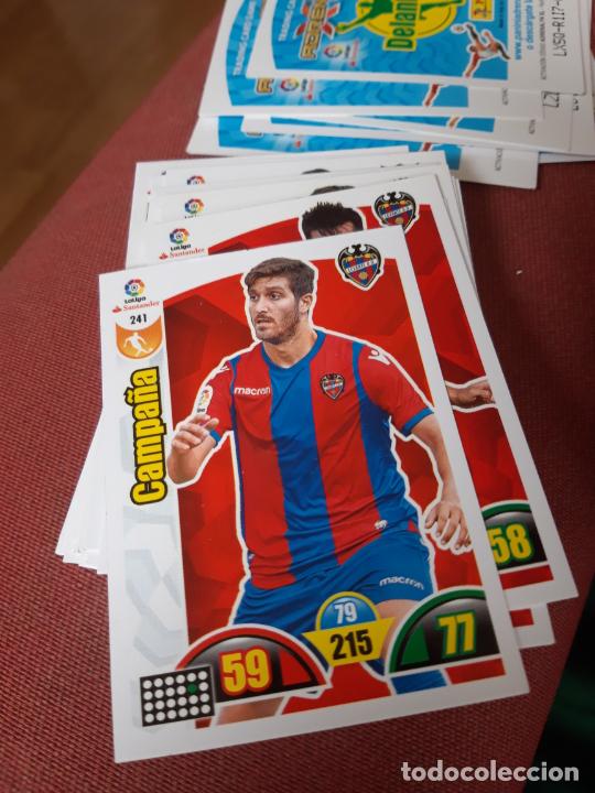 Cromos de Futebol: 241 campa&ntilde;a levante adrenalyn 17 18 2017 2018