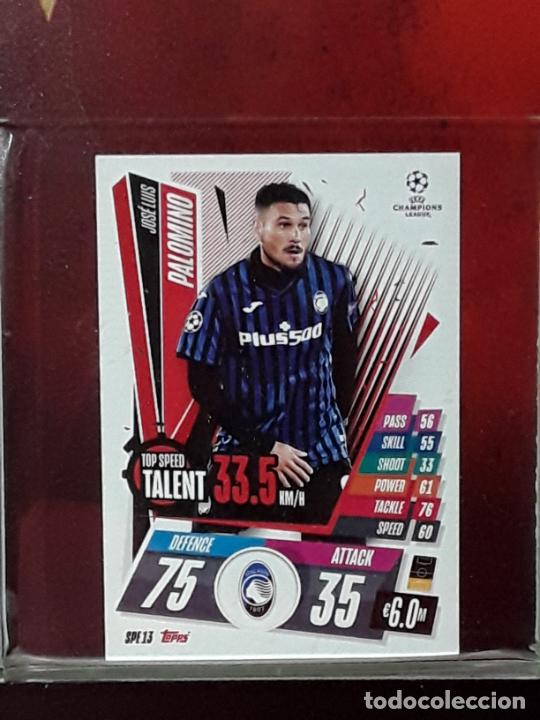 Cromos de F&uacute;tbol: MATCH ATTAX EXTRA CHAMPIONS 2020 2021 20 21 CROMO TOPPS FUTBOL N SPE13 SPE 13 ATALANTA PALOMINO