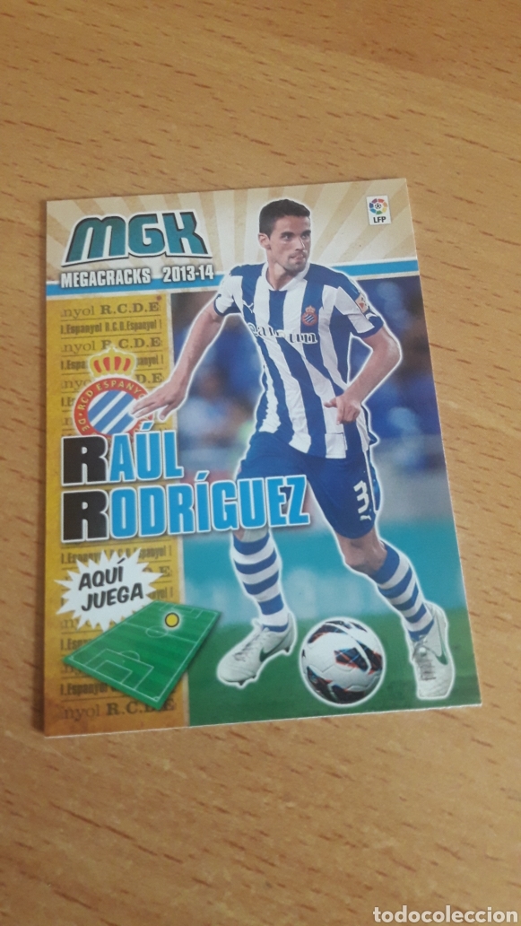Figurine di Calcio: Panini megacracks 2013 2014 13 14 133 Ra&uacute;l Rodr&iacute;guez Espanyol