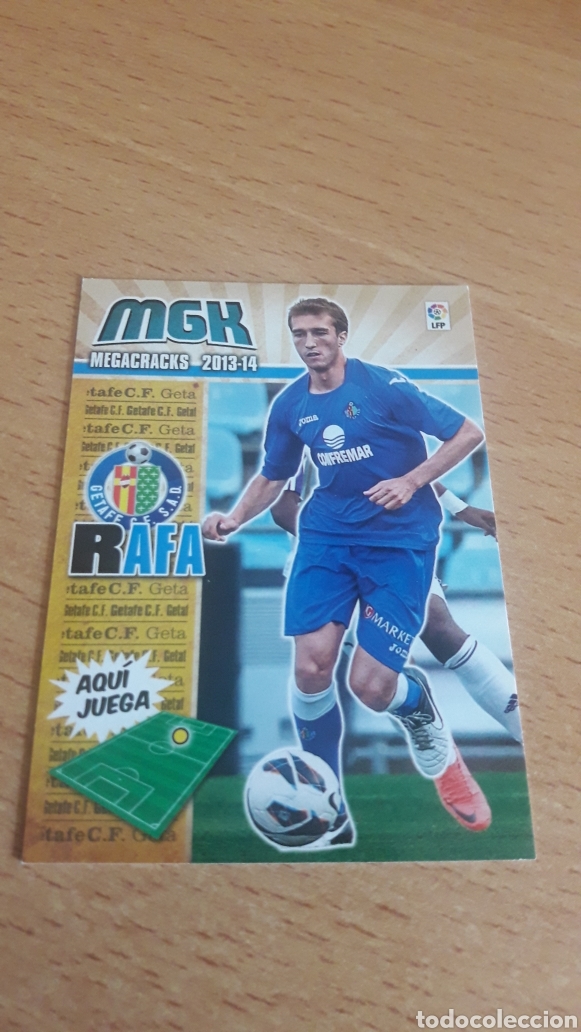 Football Stickers: Panini megacracks 2013 2014 13 14 151 Rafa Getafe