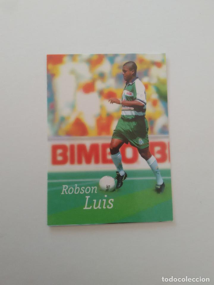Cromos de Futebol: ROBSON LUIS SANTOS LAGUNA BIMBOCARDS BIMBO CARD CROMO TARJETA F&Uacute;TBOL LIGA MEXICANA