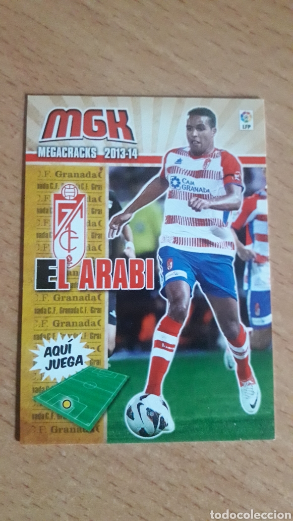 Cromos de Futebol: Panini megacracks 2013 2014 13 14 178 El Arabi Granada
