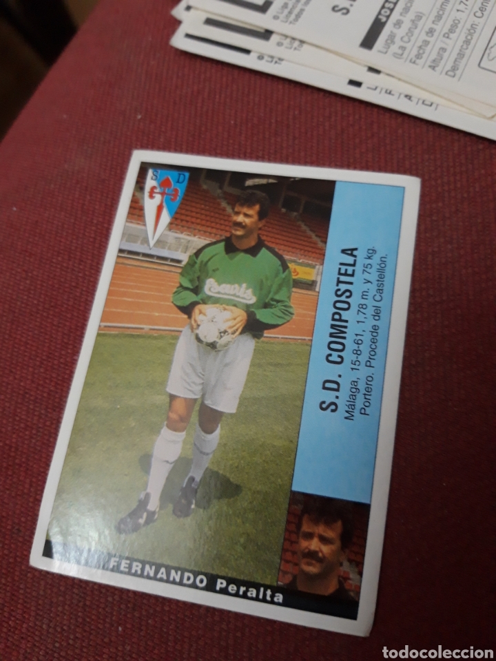 Cromos de f&uacute;tbol: Fernando Compostela panini 95 96 1995 1996 - Foto 1
