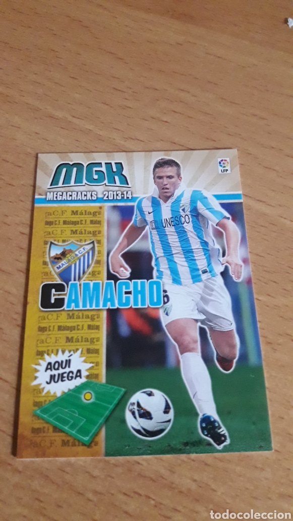 Figurine di Calcio: Panini megacracks 2013 2014 13 14 225 Camacho M&aacute;laga
