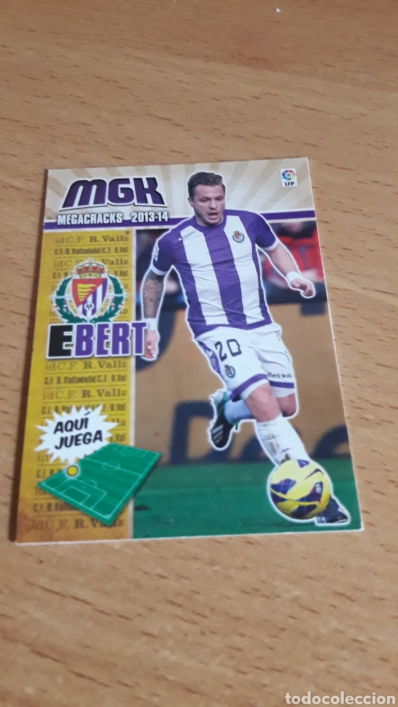 Figurine di Calcio: Panini megacracks 2013 2014 13 14 335 Ebert Real Valladolid
