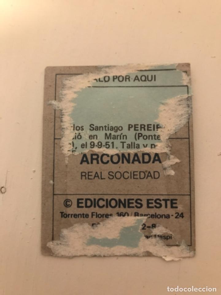 Cromos de f&uacute;tbol: Arconada - Foto 2