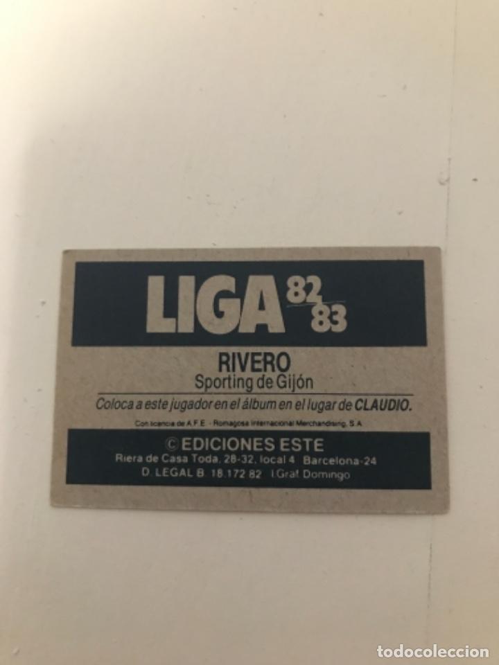 Cromos de f&uacute;tbol: Rivero - Foto 2