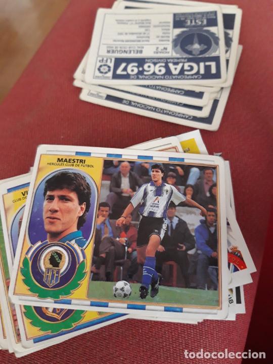 Football Stickers: Hercules maestri fichaje 8 este 96 97 1996 1997 sin pegar