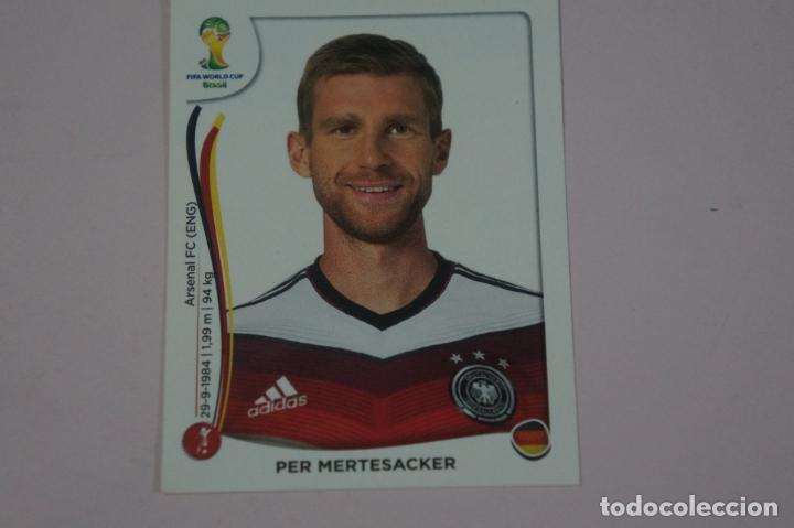 Cartes &agrave; collectionner de Football: CROMO DE FUTBOL MERTESACKER DE ALEMANIA SIN PEGAR N&ordm; 492 MUNDIAL BRASIL 2014 DE PANINI