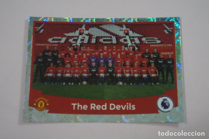 Football Stickers: CROMO DE FUTBOL PLANTILLA DEL MANCHESTER U. SIN PEGAR N&ordm; 399 PREMIER LEAGUE FOOTBALL 2020 DE PANINI