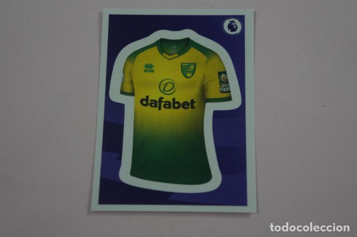 Football Stickers: CROMO DE FUTBOL EQUIPACION DEL NORWICH CITY SIN PEGAR N&ordm; 458 PREMIER LEAGUE FOOTBALL 2020 DE PANINI