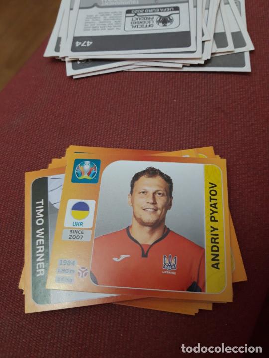 Football Stickers: 323 Rusia pyatov Euro 2020 20 tournamemt edition trading card football