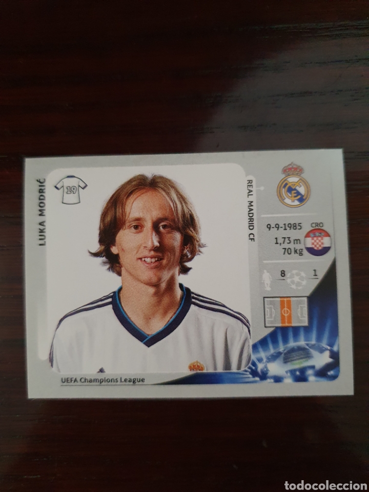 Cromos de f&uacute;tbol: Luka modric, real madrid - Foto 1