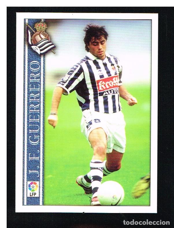 Cartes &agrave; collectionner de Football: FICHAS DE LA LIGA 2001 (2000-2001) - MUNDICROMO - N&ordf; 266 J.F. GUERRERO - NUEVO