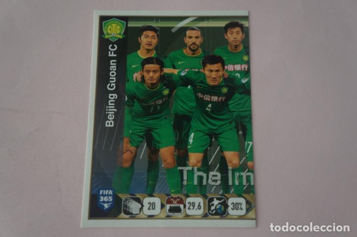 Cromos de f&uacute;tbol: EQUIPO DEL BEIJIN GUOAN FC CHINA SIN PEGAR N&ordm; 267 FIFA 365 2015-2016 DE PANINI