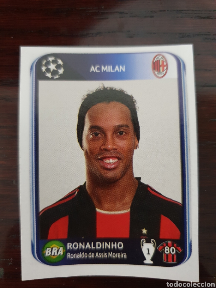 Cromos de f&uacute;tbol: Ronaldinho, ac milan - Foto 1