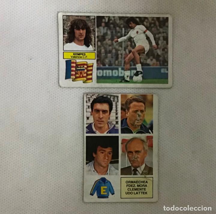 Cromos de f&uacute;tbol: LIGA 82-83, CROMOS - Foto 1