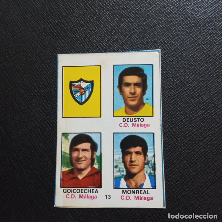 Figurine di Calcio: DEUSTO GOICOECHEA MONREAL MALAGA 1974 1975 CROMO FUTBOL LIGA 74 75 - RECORTADO - MNB - ADHESIVO 13