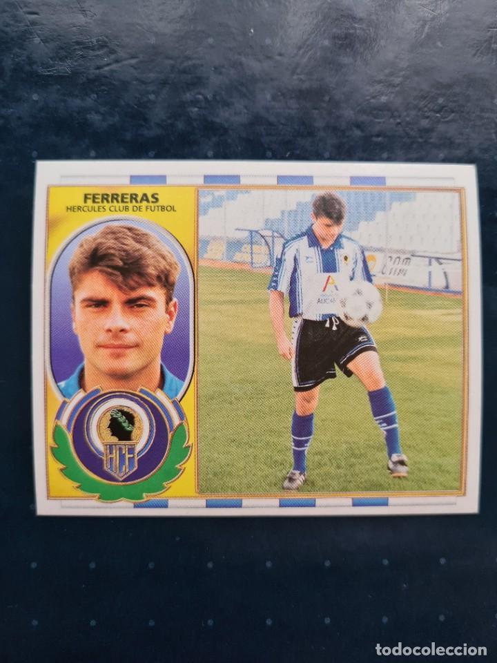 Figurine di Calcio: Ferreras - Hercules - 1996 1997 96 97 - Cromo Ediciones Este - Nunca Pegado