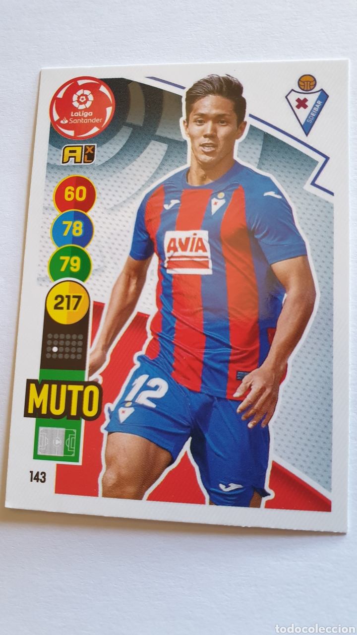 Cromos de f&uacute;tbol: 143 MUTO &Eacute;IBAR ADRENALYN 2020 2021 C&Oacute;DIGO SIN ACTIVAR - Foto 1