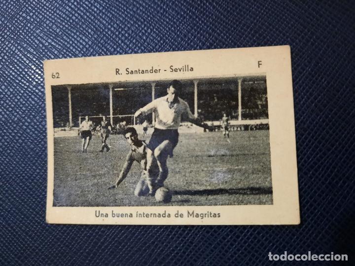 Cromos de Futebol: RACING SANTANDER SEVILLA 62 MAGRITAS KROMEL 51 52 CROMO FUTBOL LIGA 1951 1952 - A33 - 51