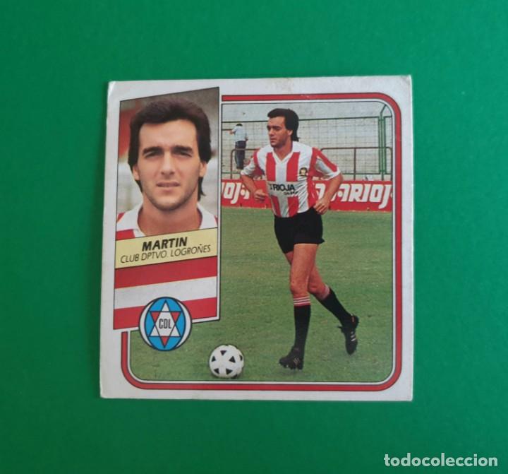 Cromos de f&uacute;tbol: MART&Iacute;N - LOGRO&Ntilde;&Eacute;S - EDICIONES ESTE 1989-90 - 89/90 - Foto 1