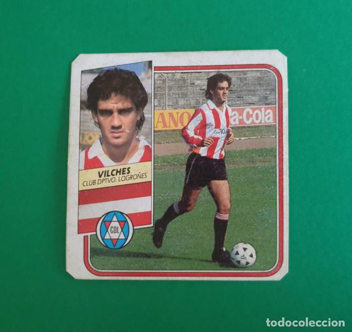 Cromos de f&uacute;tbol: VILCHES - LOGRO&Ntilde;&Eacute;S - EDICIONES ESTE 1989-90 (DESPEGADO) - 89/90 - Foto 1