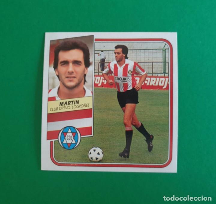 Cromos de f&uacute;tbol: MART&Iacute;N - LOGRO&Ntilde;&Eacute;S - EDICIONES ESTE 1989-90 (DESPEGADO) - 89/90 - Foto 1
