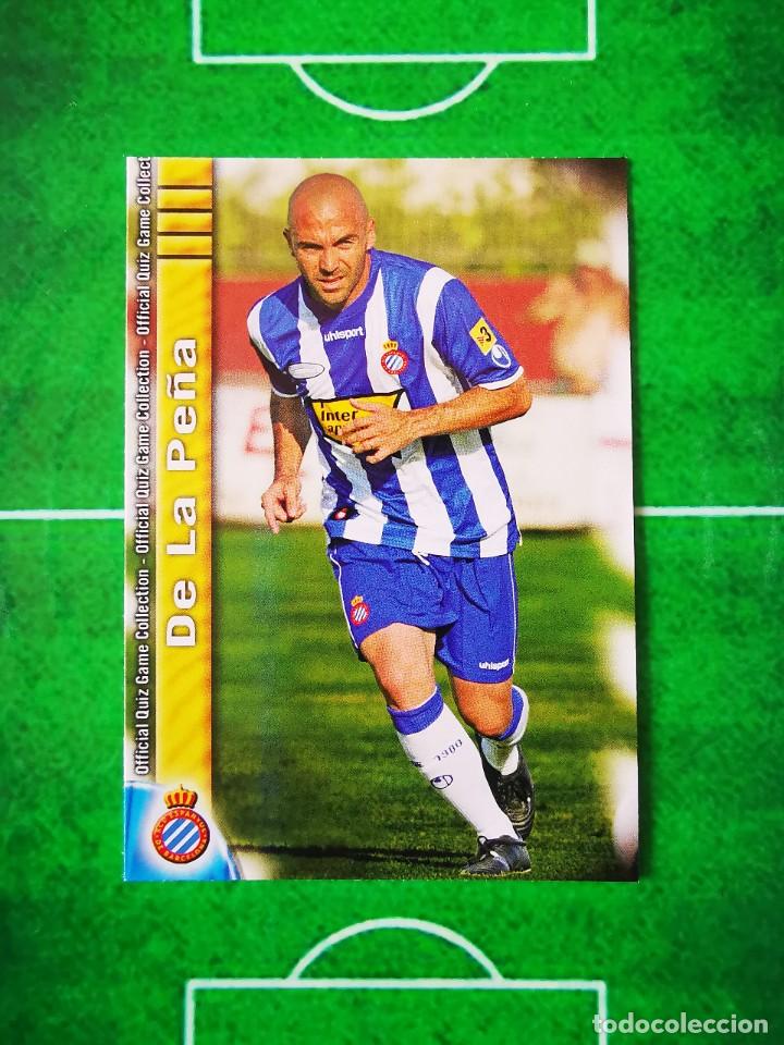 Fu&szlig;ball-Sticker: CROMO FUTBOL 09 10 MUNDICROMO FICHAS QUIZ LIGA 2009 2010 RCD ESPA&Ntilde;OL DE LA PE&Ntilde;A 259