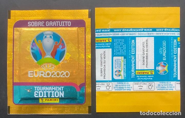 Cromos de f&uacute;tbol: SOBRE PROMOCIONAL DE CROMOS SIN ABRIR VERSI&Oacute;N ESPA&Ntilde;A EUROCOPA 2020 PANINI