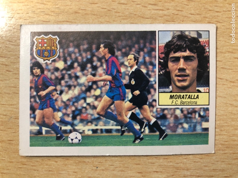 Cromos de f&uacute;tbol: Moratalla FC Barcelona Ed. Este 84-85 sin pegar muy buen estado