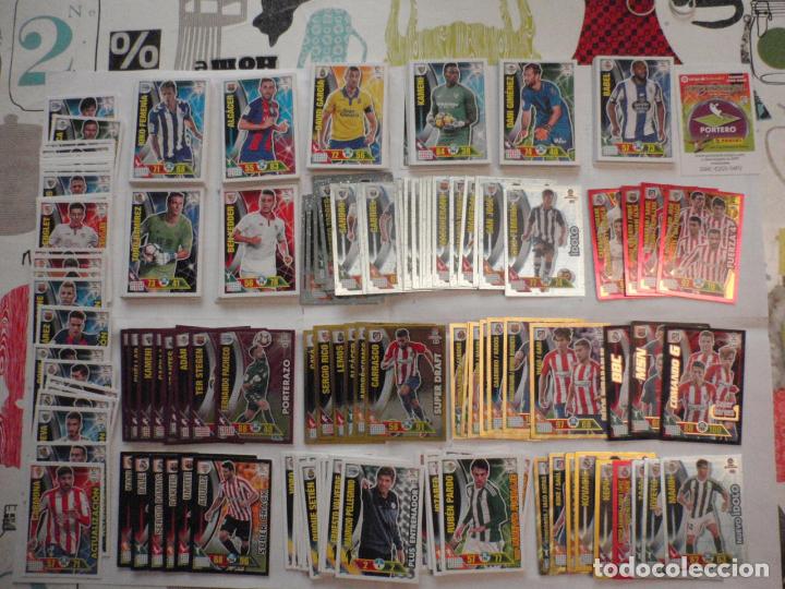 Cromos de Futebol: LOTE 268 cromos diferentes de futbol. Trading Cards ADRENALYN XL Liga 2016 2017 PANINI.