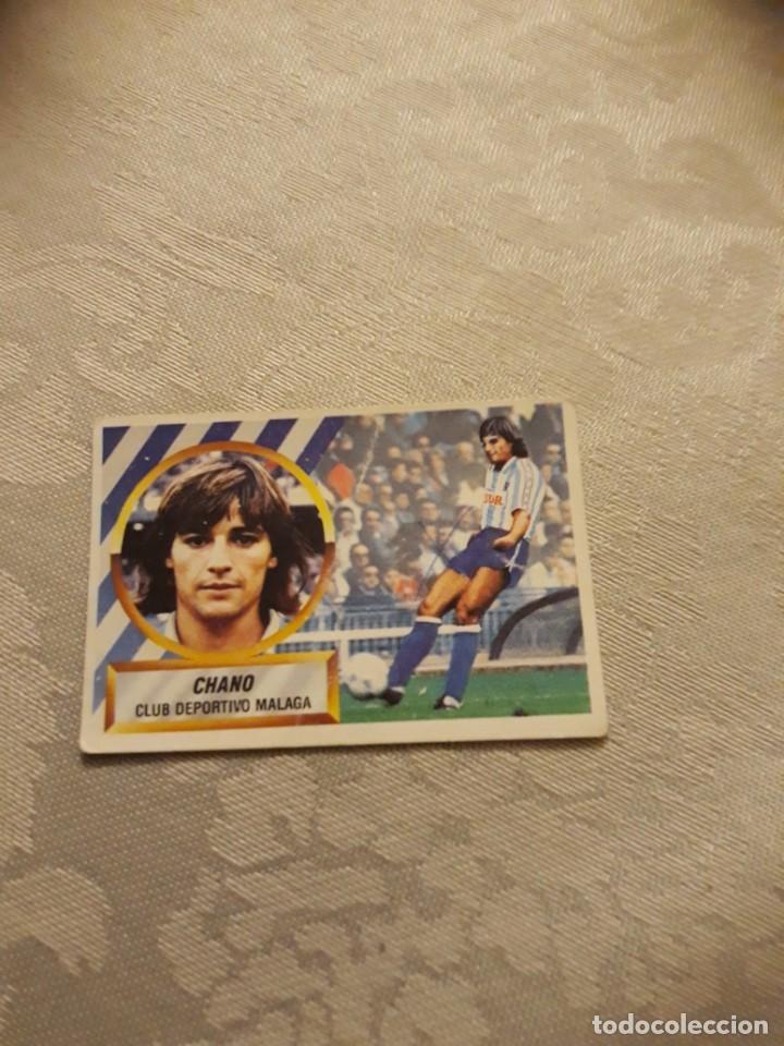 Cromos de f&uacute;tbol: CHANO MALAGA NUNCA PEGADO EDICIONES ESTE 88-89 - Foto 1