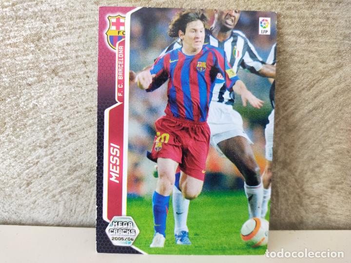 Cromos de f&uacute;tbol: MESSI MEGACRACKS 2005 2006 ORIGINAL - Foto 1