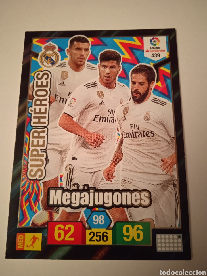 Fu&szlig;ball-Sticker: Cromo de Megajugones Adrenalyn 18-19