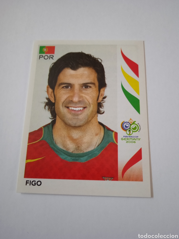 Cromos de f&uacute;tbol: Cromo de Figo Germany 2006 Panini - Foto 1
