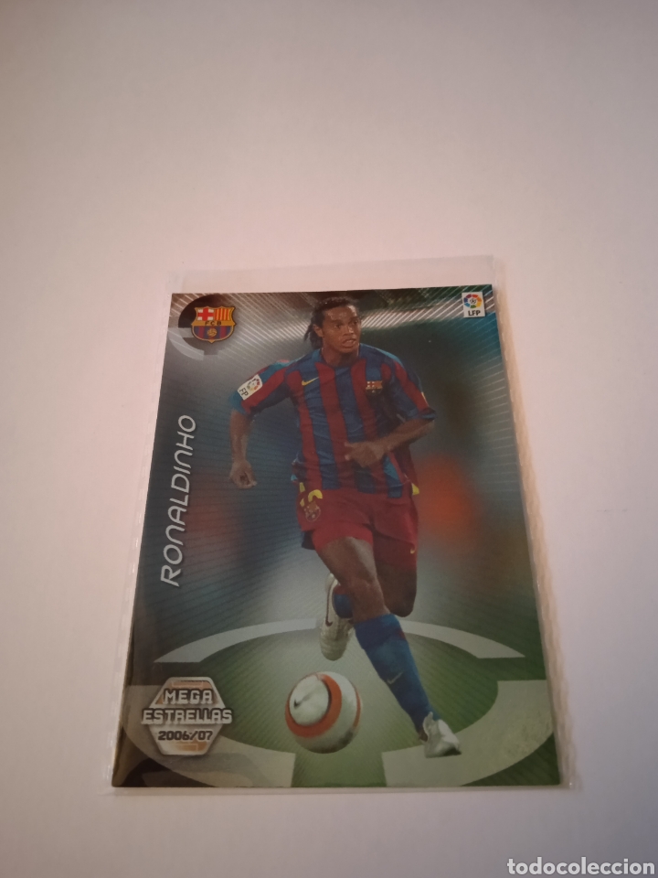 Cromos de f&uacute;tbol: Cromo de Ronaldinho MGK ,2006-07 - Foto 2