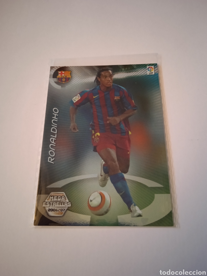 Cromos de f&uacute;tbol: Cromo de Ronaldinho MGK ,2006-07 - Foto 1