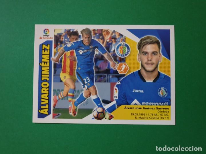 Cromos de f&uacute;tbol: 13 A &Aacute;LVARO JIM&Eacute;NEZ (ERROR) - GETAFE - EDICIONES ESTE 2017-18 - 17/18 (NUEVO) - Foto 1