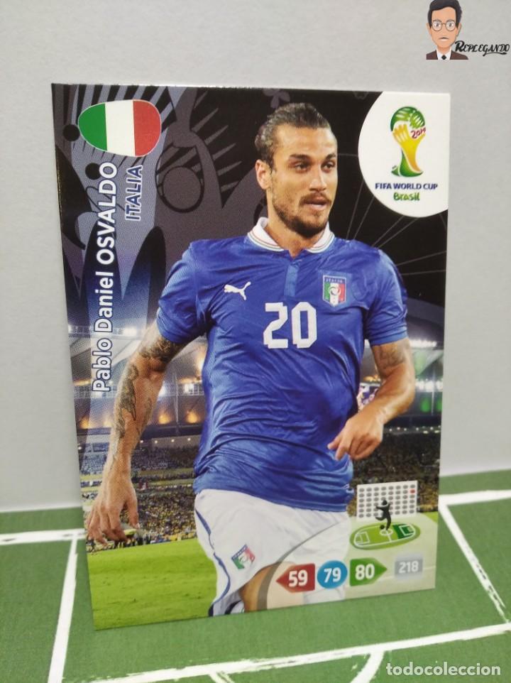 Cromos de F&uacute;tbol: PABLO DANIEL OSVALDO (ITALIA) ADRENALYN XL 2014 FIFA WORLD CUP MUNDIAL BRASIL PANINI CROMO CARD