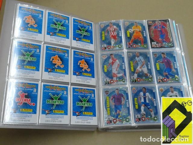 Cromos de f&uacute;tbol: Lote 400 cromos aprox Liga BBVA Panini 2011-2016 En Carpeta Pl&aacute;stico