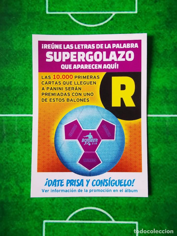 Cromos de Futebol: CROMO FUTBOL LIGA ESTE PANINI 17 18 SIN PEGAR 2017 2018 SUPERGOLAZO LETRA R